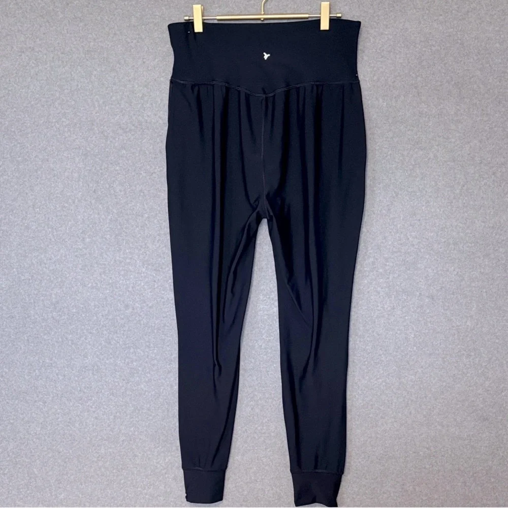 Old Navy***Active Powersoft Loose Fit High Waist Go-Dry Women Jogger Pant L Blue - Picture 3 of 9